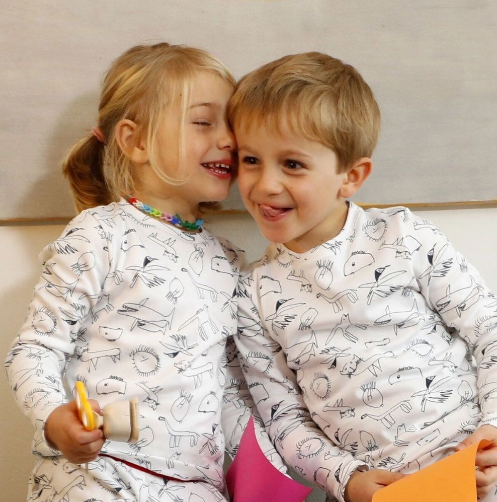 Body And Pyjamas For Kids With Sensitive Skin Cora Happywear