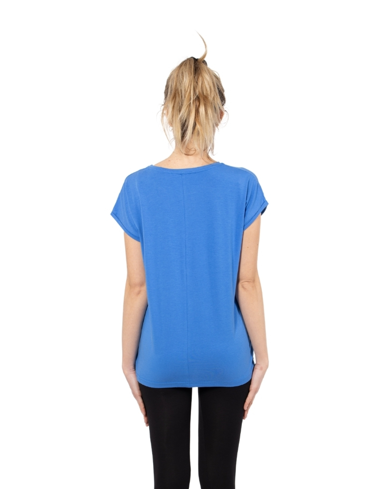 Laura T-Shirt in Tencel - colibrì