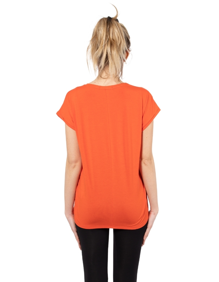  T-Shirt Laura in Tencel - rose