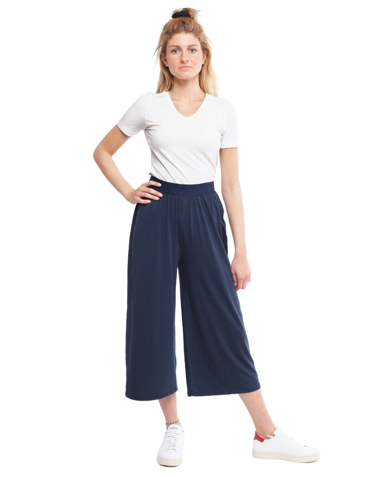 Pantaloni Febe in Eucalipto