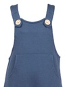 Salopette Andrea cotone organico blu