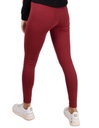 Leggings donna &quot;Sara&quot; in fibra di faggio bordeaux