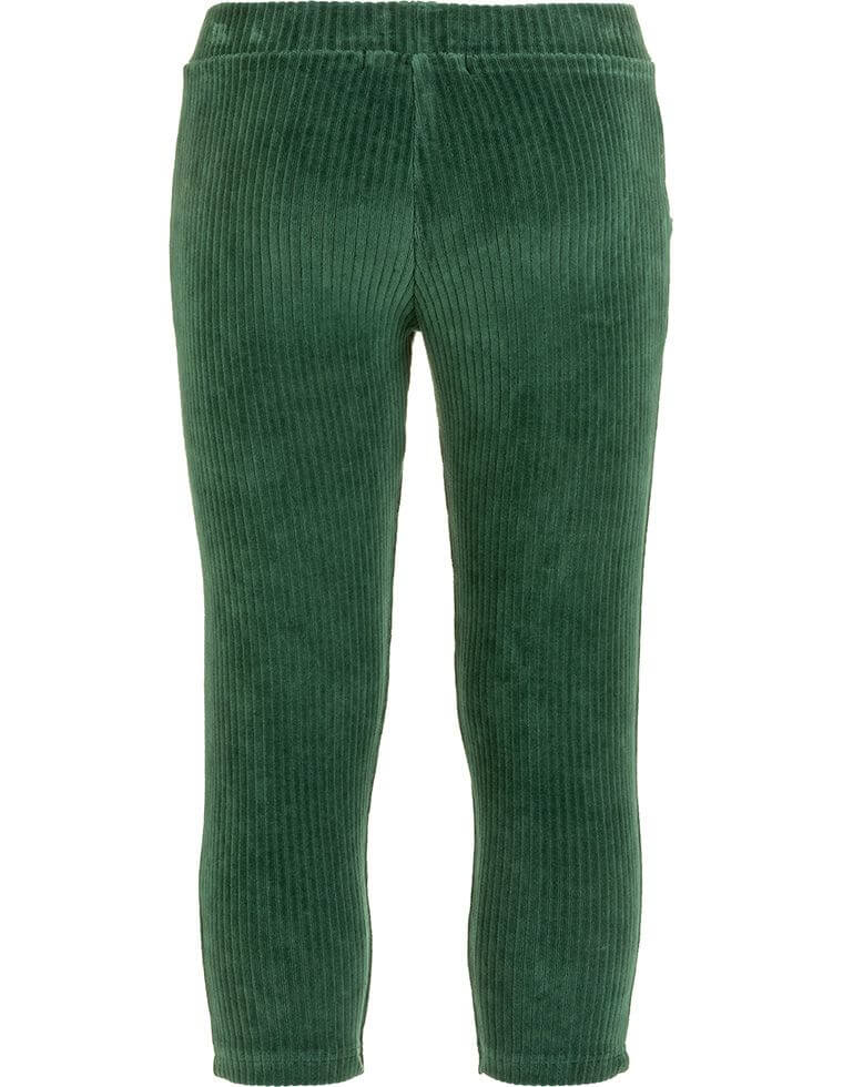 Pantaloni Kali in Corderoi - verde scuro