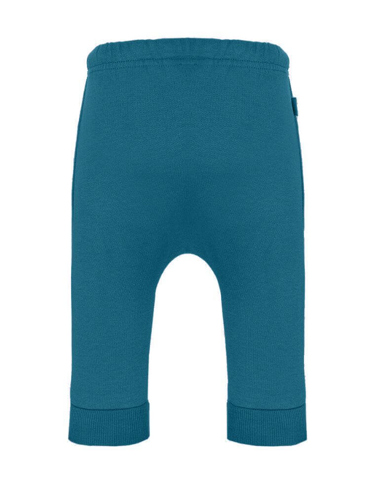 Pantaloni Marco Neonati in Cotone Organico - color blu