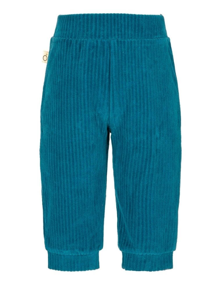 Pantaloni Kali Neonati in Corderoi - color blu
