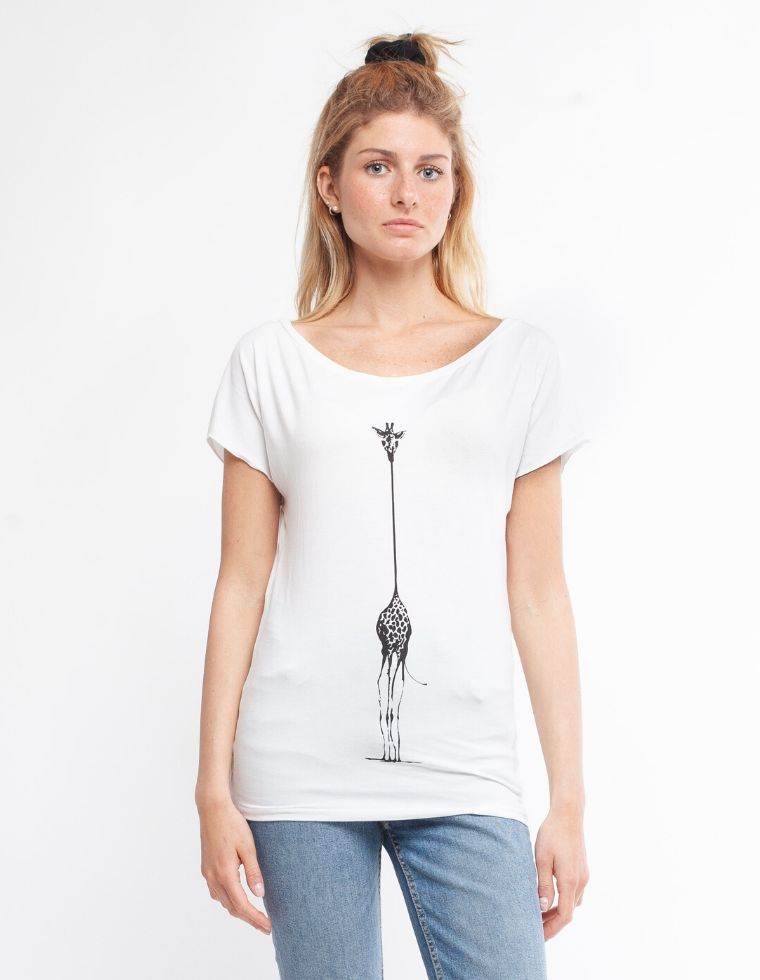 Natural Elisabeth T-Shirt in Eucalyptus