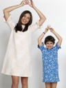 Dress  Organic Cotton Lotti - cream colour