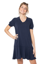 Organic Dress Eucalyptus Clara - blue