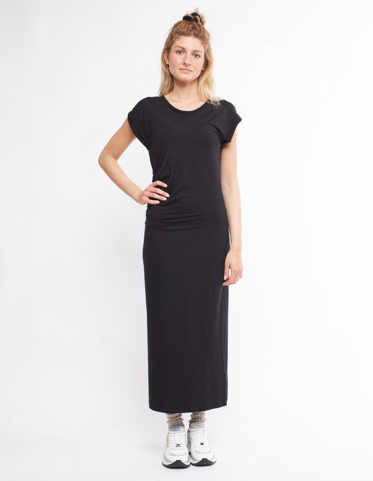 Felicia Thight Long Dress in Tencel