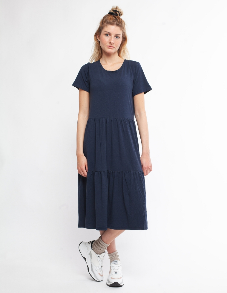 Francie long dress in Natural Fiber