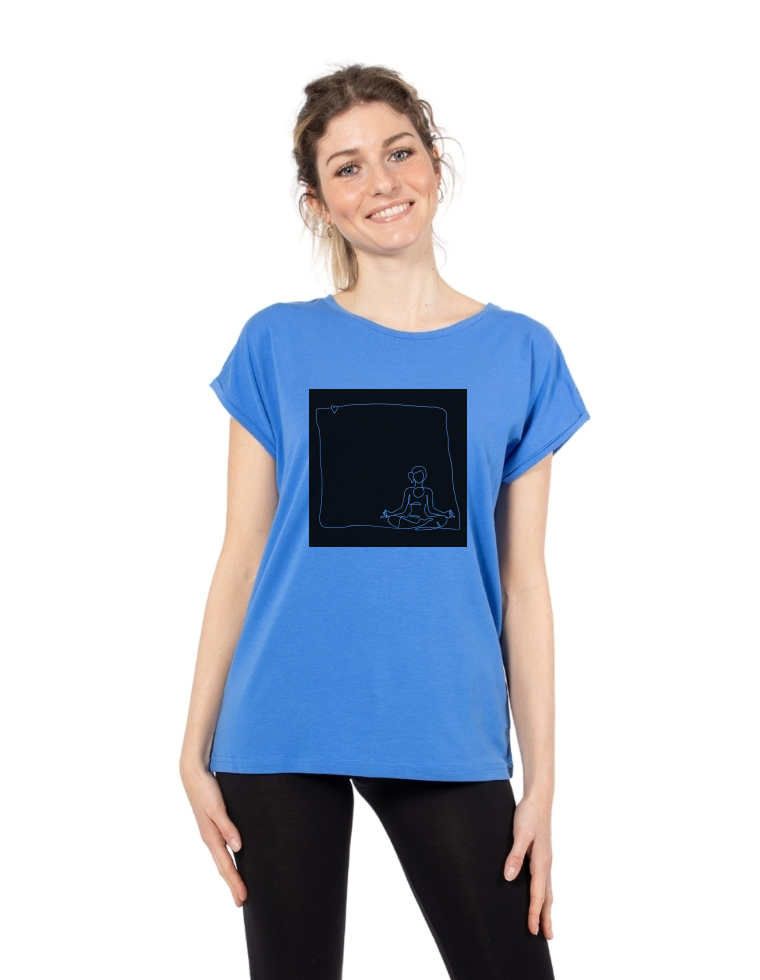 Bio T-Shirt Eucalyptus Laura - yoga