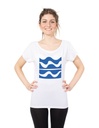 Ecological T-Shirt Eucalyptus Elisabeth - waves