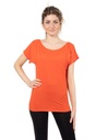 Elisabeth T-Shirt rossa Ecosostenibile