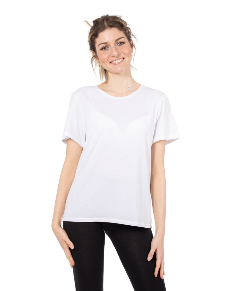 Nachhaltiges T-Shirt Nora weiss