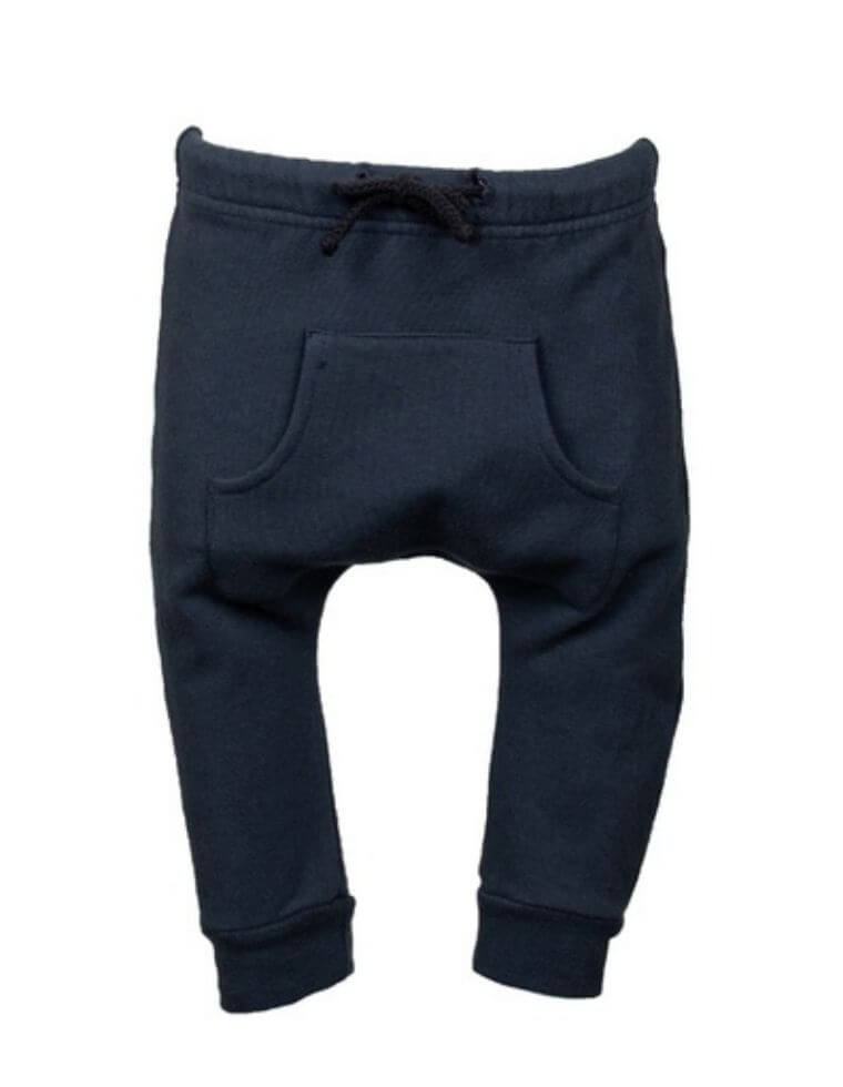 Baby Trousers &quot;Marco&quot; in organic cotton GOTS blue