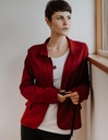 Damen Jacke &quot;Bianca&quot; aus Buchenholz bordeaux