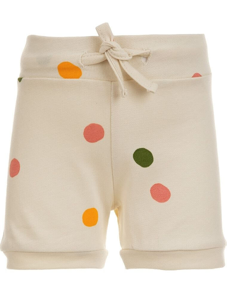Sustainable baby shorts in organic cotton