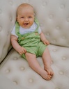 Sustainable baby overall in organic cotton