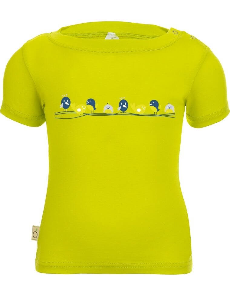 Baby T-shirt made of environmentally friendly eucalyptus fibre