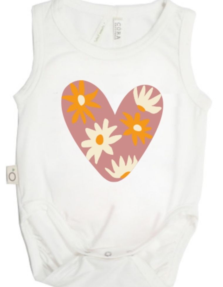 Sustainable baby bodysuit in eucalyptus fibre