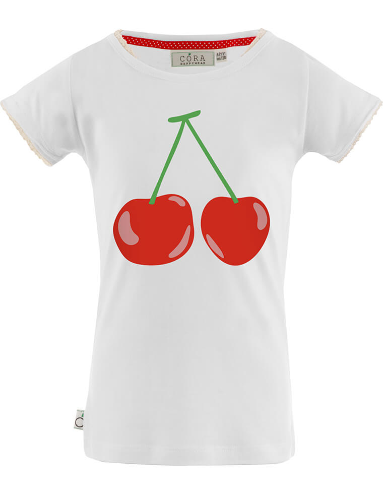 Eco-friendly children's T-shirt FIONA in eucalyptus fibre