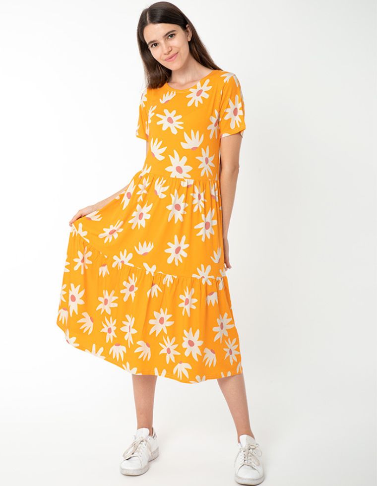 FRANCIE ladies' dress in sustainable eucalyptus fibre