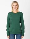 Dori Sweatshirt in Organic Cotton- dark green