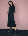 Violetta Kleid aus Buchenholzfasern - schwarz
