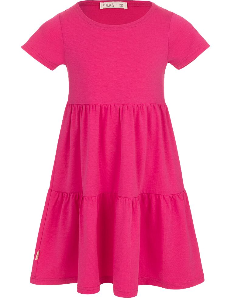 Francie Dress in Eucalyptus Fibre - fuchsia