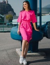 Darietta Eucalyptus Fibre Dress - fuchsia