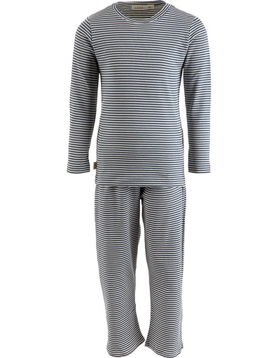 [KNPJ001-315FAN] Kinder Schlafanzug &quot;Chris&quot; aus Bio-Baumwolle blau 