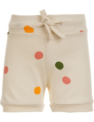 [BNSH001-507DOT-SS22] Sustainable baby shorts in organic cotton