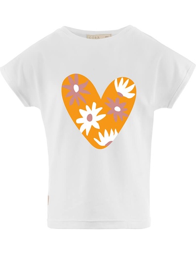 [KGTS005-020CUO-SS22] Umweltschonendes Kinder T-Shirt LAURA in Eukalyptusfaser