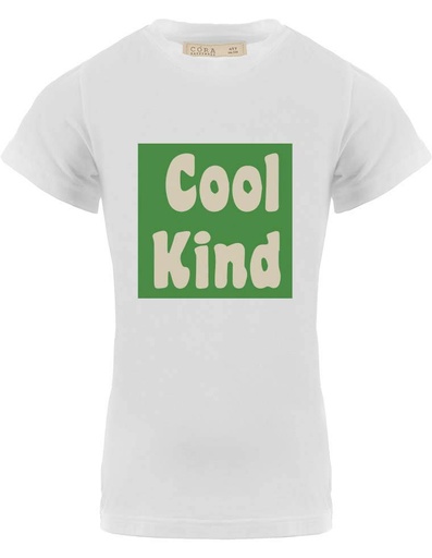 [KBTS005-020COO-SS22] Nachhaltiges T-Shirt für Kinder in Eukalyptusfaser