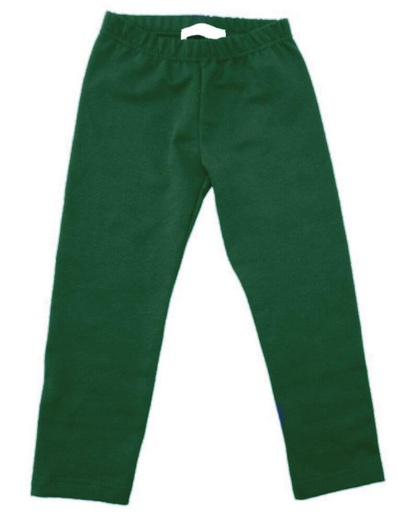 [KGLG002-541000-FW22] Sara Leggings in Organic Cotton - dark green