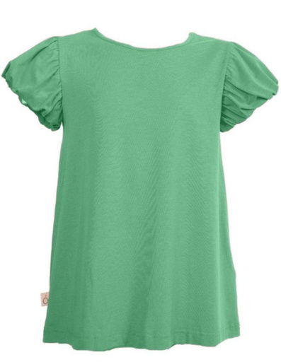 [KGTS006-632000-SS23] T-shirt FruFru in Fibra di Eucalipto - verde