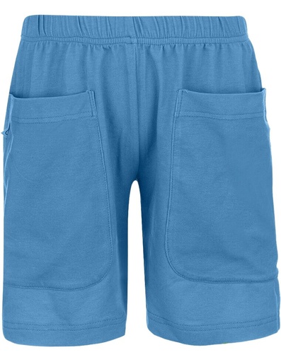 [KNSH004-139000-SS23] Pantaloncini Dakota in Fibra di Eucalipto - azzurro