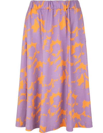[WMSK001-161LAV-SS23] Liberty Eucalyptus Fibre Skirt - Floral Print