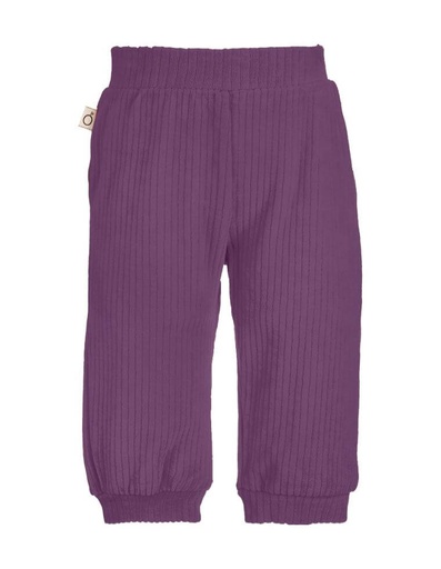 [BNTR004-342000-FW23] Newborn Kali Trousers in Corderoi - purple
