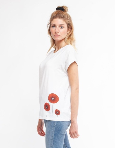 [WMTS005S020SS20POP] T-Shirt Naturale Laura