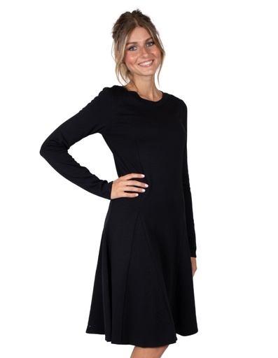 [WMDR017-010000-NOS] Buchenholz-Faser Kleid Marylin