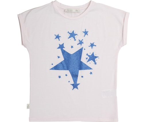 [KGTS005S330SS19SUN] Eukalyptus T-Shirt Laura mit Sternen
