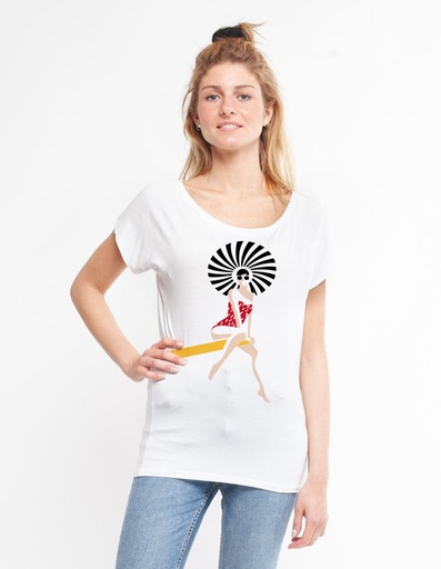 [WMTS001S020SS20NUO] Eucalyptus Elisabeth T-Shirt