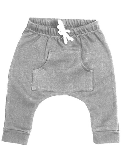[BNTR003-305000] Marco Trousers Organic Cotton grey 