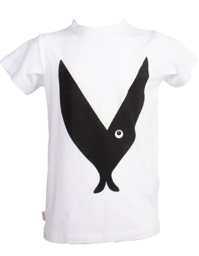 [KBTS005-020PES] Ben Organic T-Shirt Eucalyptus - fish