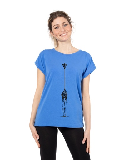 [WMTS005-404GIR] Eukalyptus T-Shirt Laura - Giraffe